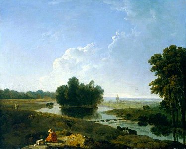Richard Wilson (1713-1714-1782) - On Hounslow Heath - N04458 - National Gallery