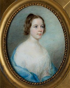 Richard Morrell Staigg - Hannah Crocker Bowles Wolff (Mrs. Phillip Wolff) (1827-1872) - 1934.21 - Fogg Museum