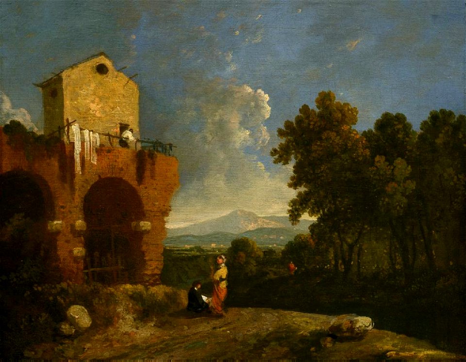 Richard Wilson - Hadrian's Villa - 1957-14 - Auckland Art Gallery