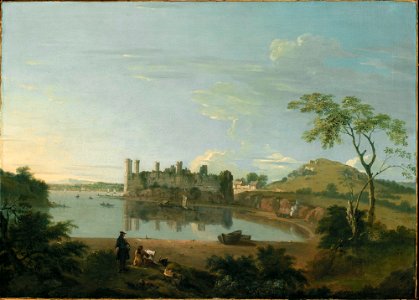 Richard Wilson - Caernarvon Castle - 1998.1 - Detroit Institute of Arts