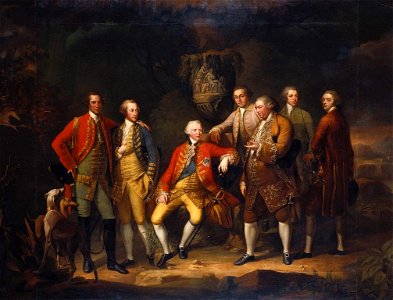 Richard Brompton (1734-88) - Edward, Duke of York (1739-67) with his Friends in Venice - RCIN 403918 - Royal Collection