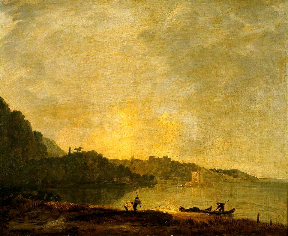 Richard Wilson (1713-1714-1782) - Baths of Ischia, near Naples - N02646 - National Gallery