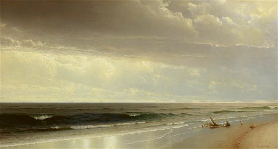 'New Jersey Shore' by William Trost Richards, 1873