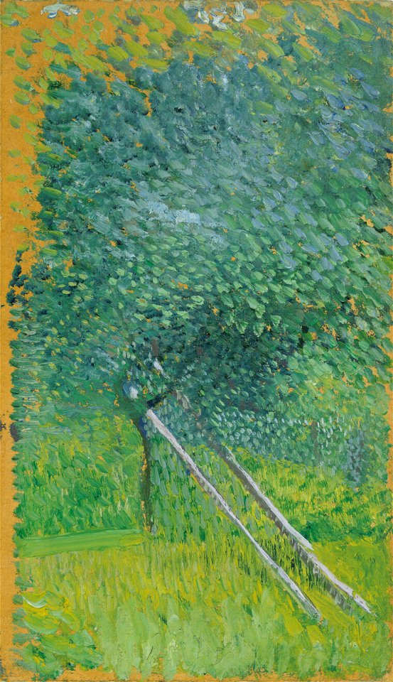 Richard Gerstl - Obstbaum mit Holzstützen