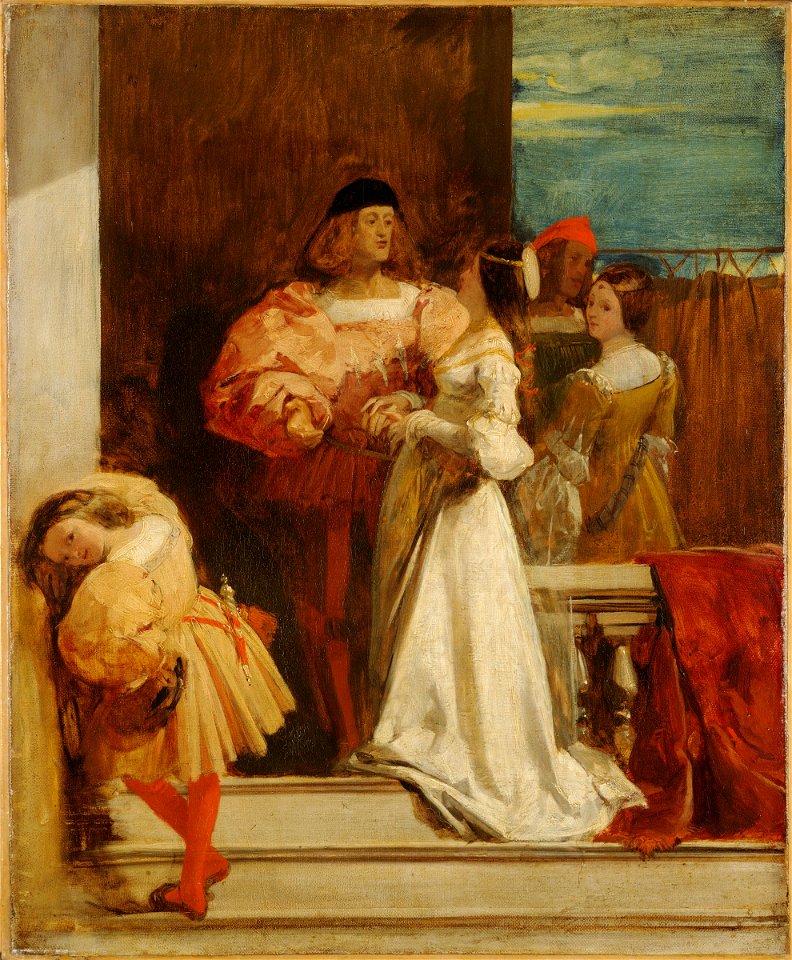 Richard Parkes Bonington - Evening in Venice - 1943.182 - Fogg Museum