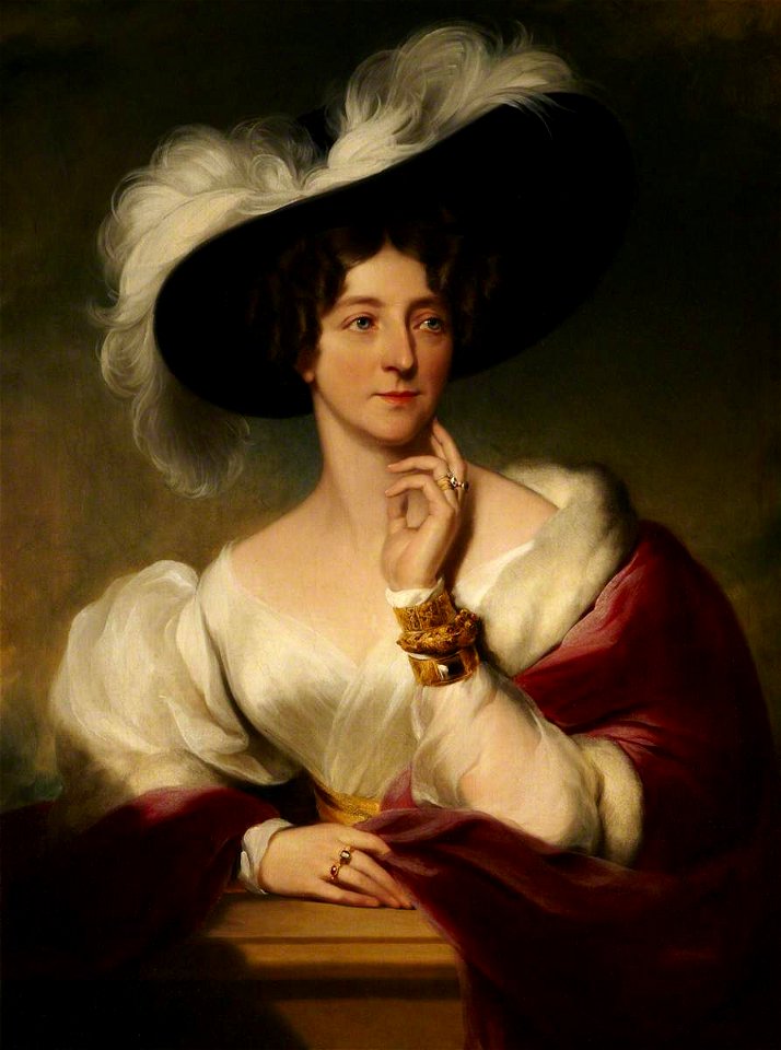 Richard Rothwell (1800-1868) - Lady Florence Cole-Townley Balfour (1779–1862) - 631047 - National Trust