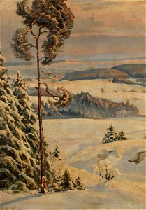 Richard Sachs Winter im Vogtland