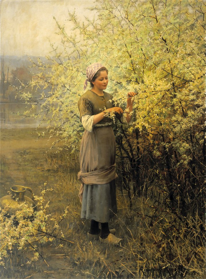 Ridgway Knight - Springtime - 1935-21 - Albright–Knox Art Gallery
