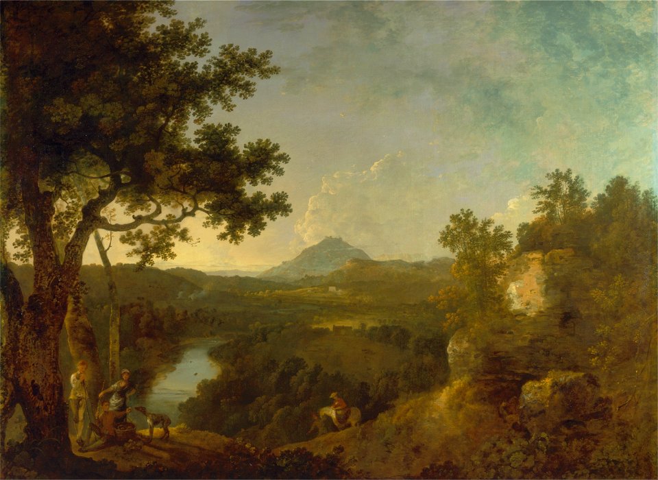 Richard Wilson - View near Wynnstay, the Seat of Sir Watkin Williams-Wynn, BT. - Google Art Project