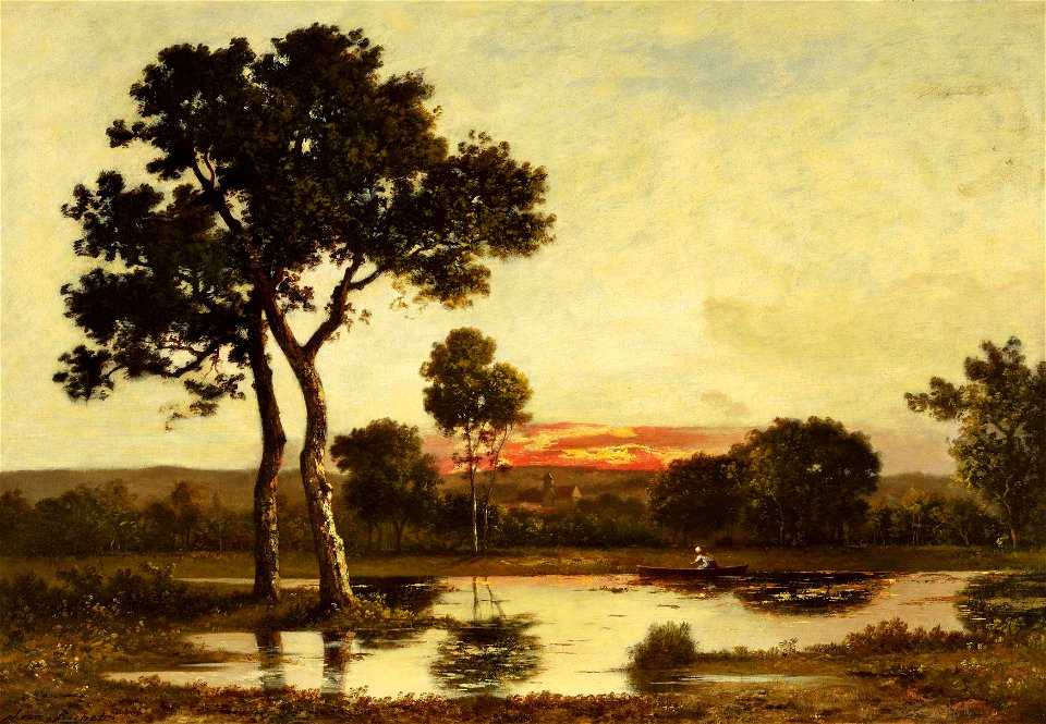 Léon Richet - Sur l'Oise