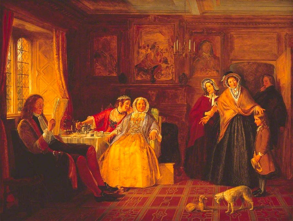 Richard Redgrave (1804-1888) - Country Cousins - N00428 - National Gallery