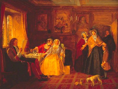Richard Redgrave (1804-1888) - Country Cousins - N00428 - National Gallery