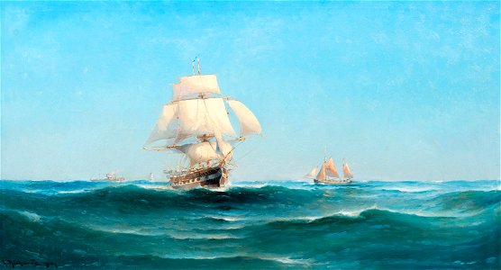 Richarde Ships at sea