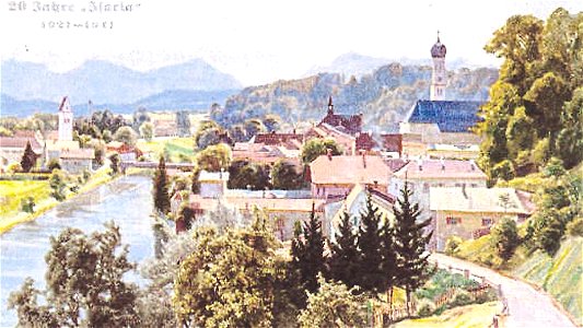 Richard Wagner Wolfratshausen AK