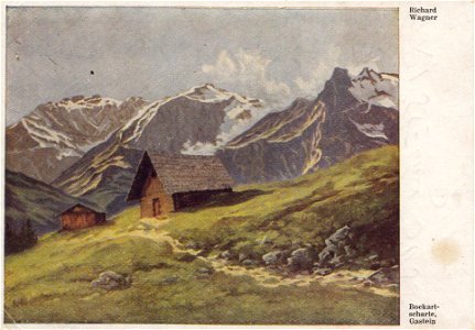 Richard Wagner Bockartscharte Gastein