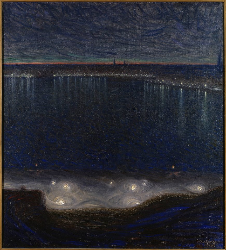 Riddarfjärden, Stockholm (Eugène Jansson) - Nationalmuseum - 18703