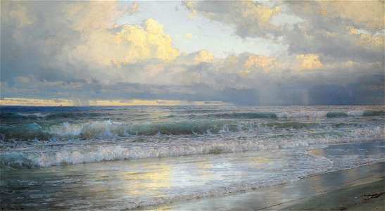 'On the New Jersey Shore' by William Trost Richards, 1897