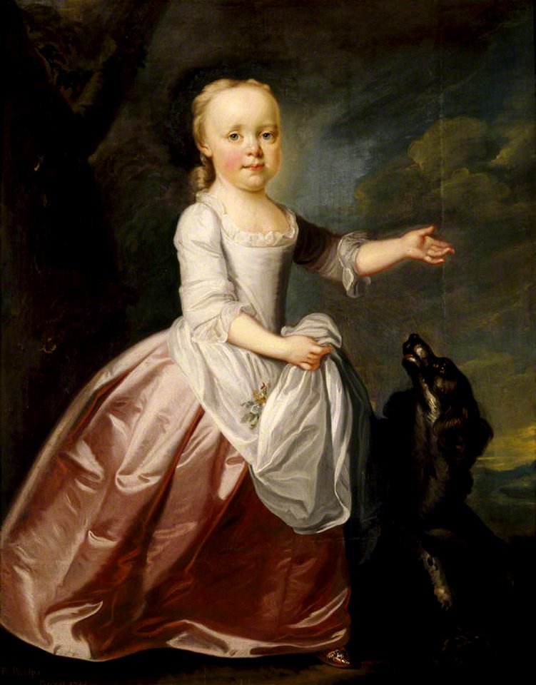 Richard Phelps (1710-1785) - Margaret Luttrell (1747–1792), Mrs John Henry Southcote, as a Child - 726128 - National Trust