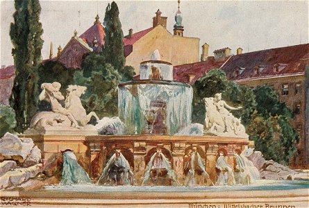 Richard Wagner München Wittelsbacher-Brunnen 3