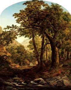 'Meditation in the Catskills' by Thomas Addison Richards