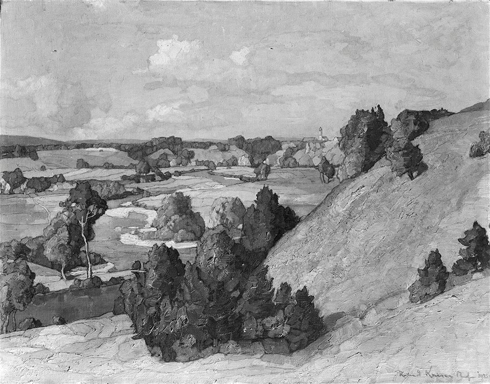 Richard Kaiser - Donautal bei Obermarchtal - 12936 - Bavarian State Painting Collections