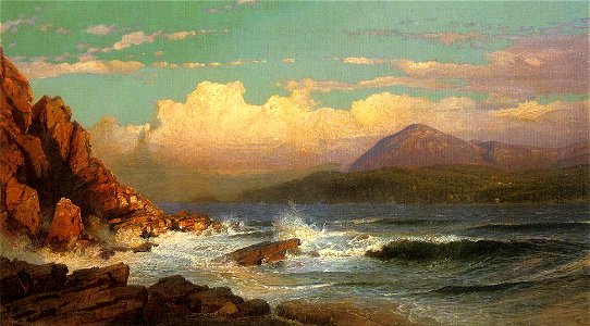 Mt. Desert, Maine 1866 William Trost Richards