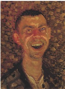 Richard Gerstl - Selbstbildnis, lachend