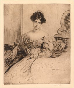 Richard Ranft (Swiss, 1862-1931) - Madmoiselle Raymonde - 2016.235 - Cleveland Museum of Art