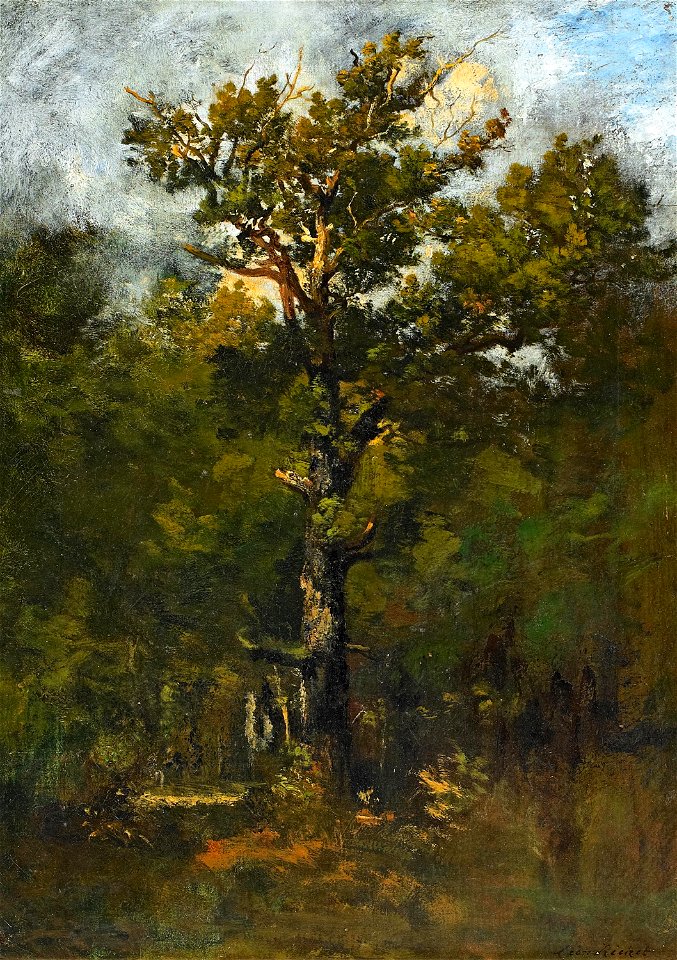 Léon Richet - Forest Landscape