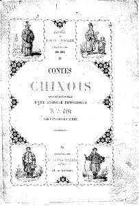Richomme - Contes chinois, précédés d'une Esquisse pittoresque de la Chine, 1844 (page 1 crop)