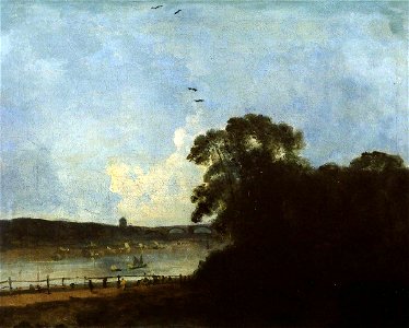 Richard Wilson (1713-1714-1782) - A View of the Thames - N01889 - National Gallery