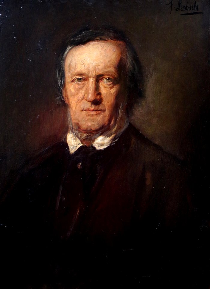 Richard Wagner (1895) by Franz von Lenbach (Schrobenhausen, 13 dicembre 1836 – Monaco di Baviera, 6 maggio 1904) - Alte Nationalgalerie, Berlino