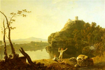 Richard Wilson (1713-1714-1782) - A Summer Evening, Dolbadarn Castle - 20943 - National Trust