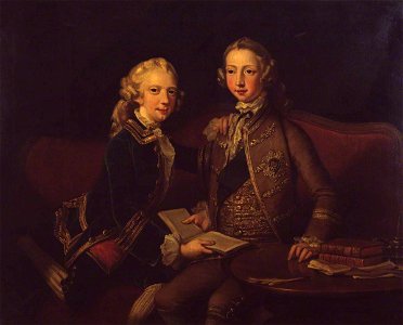 Richard Wilson (1713-1714-1782) - George III and the Duke of York - N01880 - National Gallery