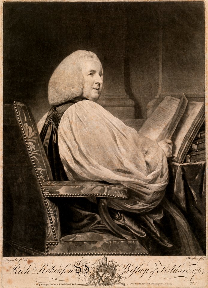 Richard Robinson (1709-1794), Protestant Bishop of Kildare P6733