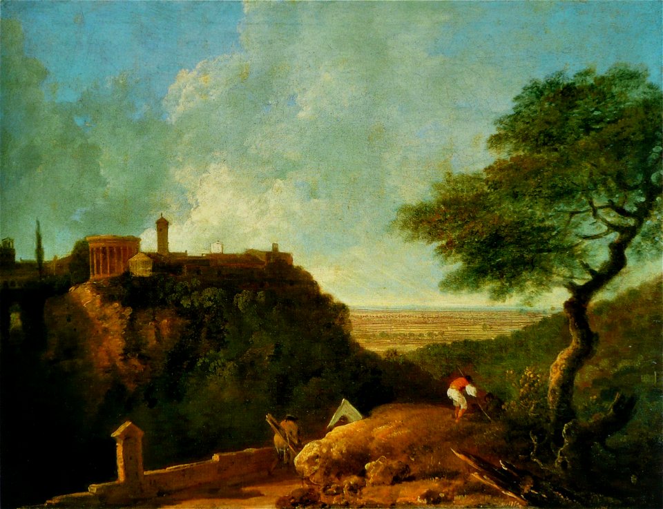 Richard Wilson - Tivoli, deux peintres