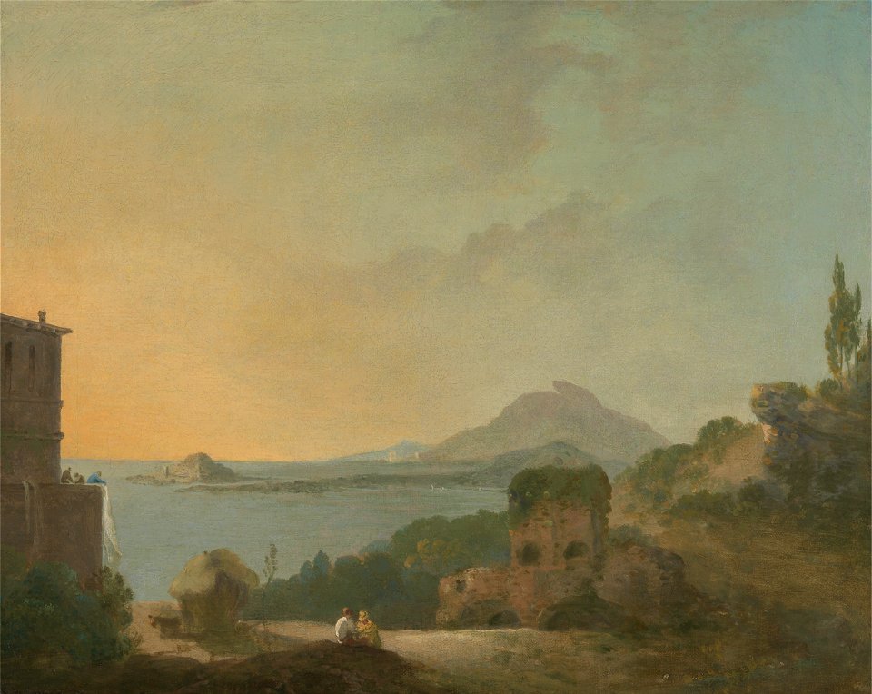 Richard Wilson - Cicero's Villa and the Gulf of Pozzuoli - Google Art Project