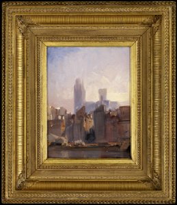 Richard Parkes Bonington - Rouen Cathedral, Sunrise - 2012.44 - Minneapolis Institute of Arts