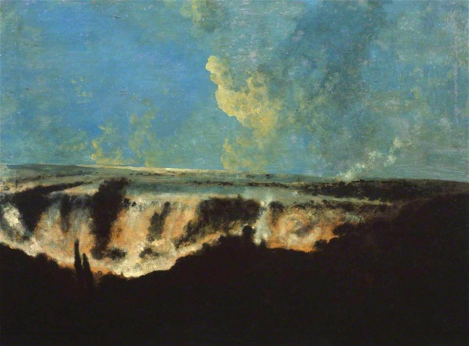Richard Wilson (1713-1714-1782) (studio of) - Niagara Falls - N01891 - National Gallery