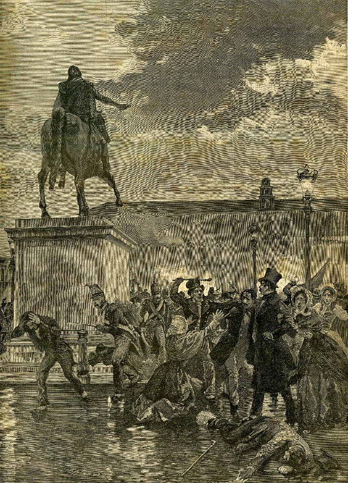 Ricordi patriotici il 14 dicembre 1847 a Napoli