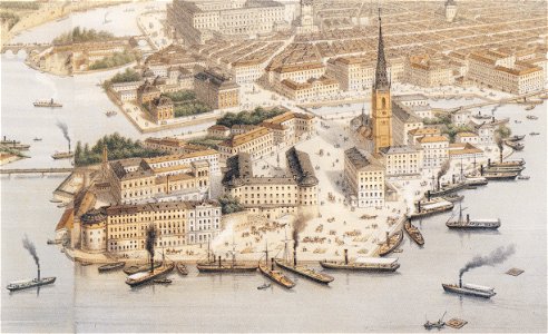 Riddarholmen, 1870