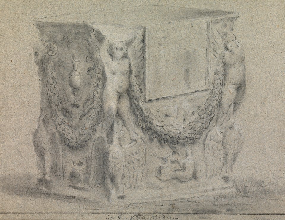 Richard Wilson - Sculpted Plinth in the Villa Medici - Google Art Project