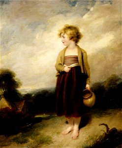 Richard Westall (1765-1836) - A Child Going to Fetch Water - 609066 - National Trust