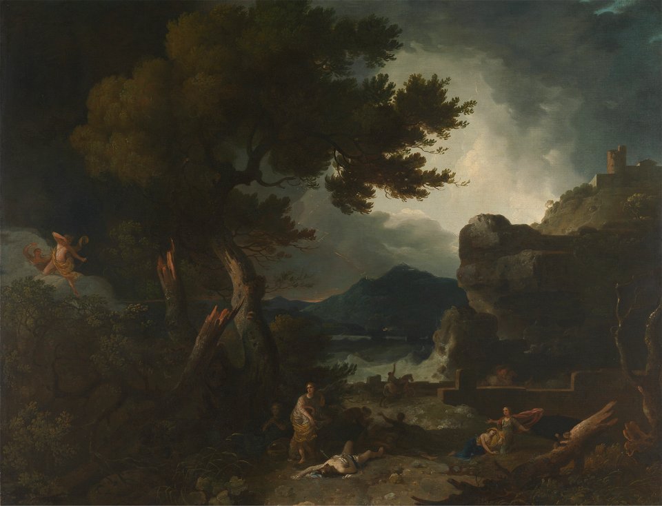 Richard Wilson - The Destruction of Niobe's Children - Google Art Project