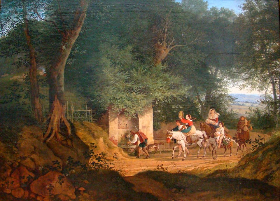 Richter Ludwig Waldbrunnen bei Ariccia