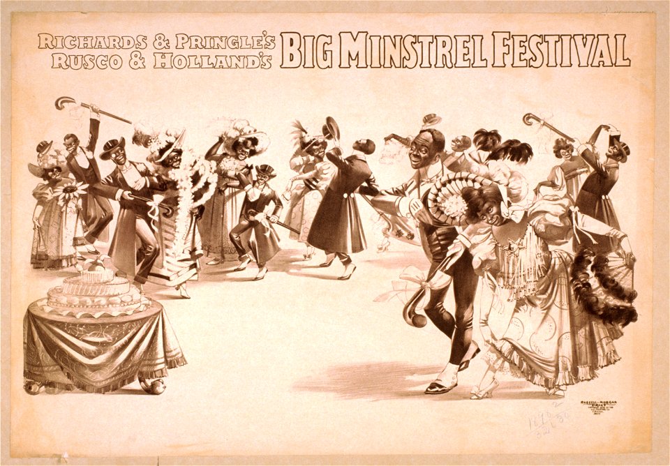 Richards & Pringle's, Rusco & Holland's Big Minstrel Festival LCCN2014637019