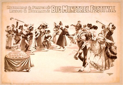 Richards & Pringle's, Rusco & Holland's Big Minstrel Festival LCCN2014637019
