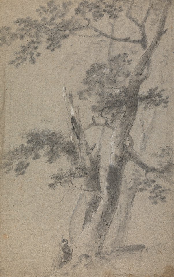 Richard Wilson - Shepherd Seated Under a Tree - Google Art Project