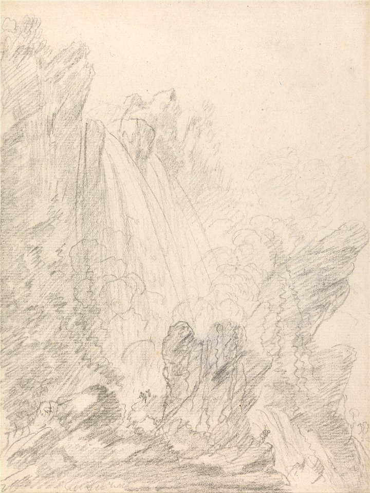 Richard Wilson - The Cascade at Terni - Google Art Project