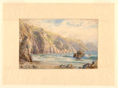 Drawing, Moulin Huet Bay, Guernsey, 1897 (CH 18396349)